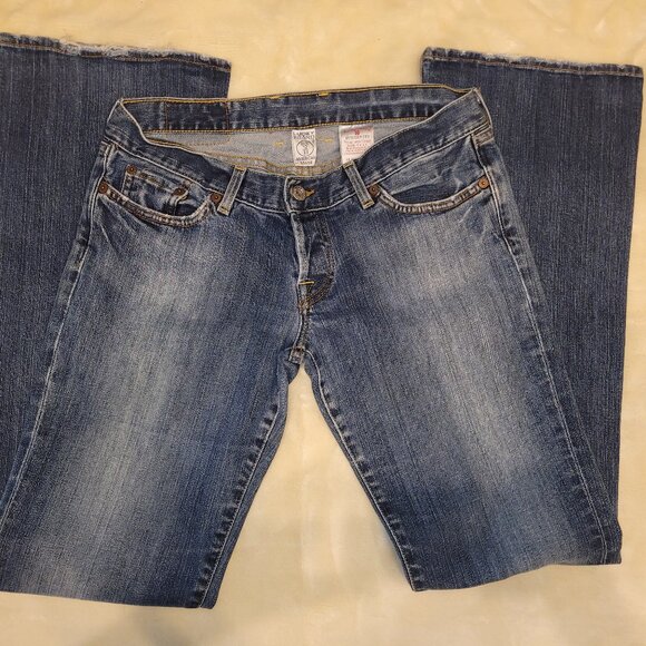 Lucky Brand Lil Maggie Jeans 12/31 Medium Blue Wash - Picture 3 of 5